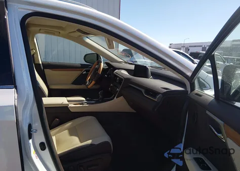 2018 Lexus Rx 350 z USA, uszkodzony, nr VIN 2T2ZZMCA2JC117008